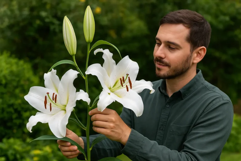 6 dicas para cuidar do lírio gigante, a flor que impressiona pelo tamanho e perfume