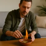 A energia da casa melhorou quando tirei aquele tapete velho e queimei 3 folhas de louro A energia da casa melhorou quando tirei aquele tapete velho e queimei 3 folhas de louro