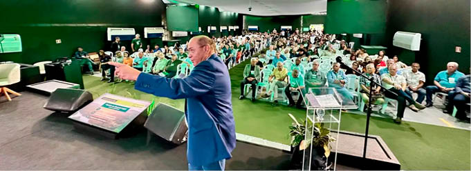 Durante a programação do 63º Encontro Ruralista, na apresentação de um dos instrumentos mais inovadores da política ambiental paraense: a Cota de Proteção Ambiental (CPA)