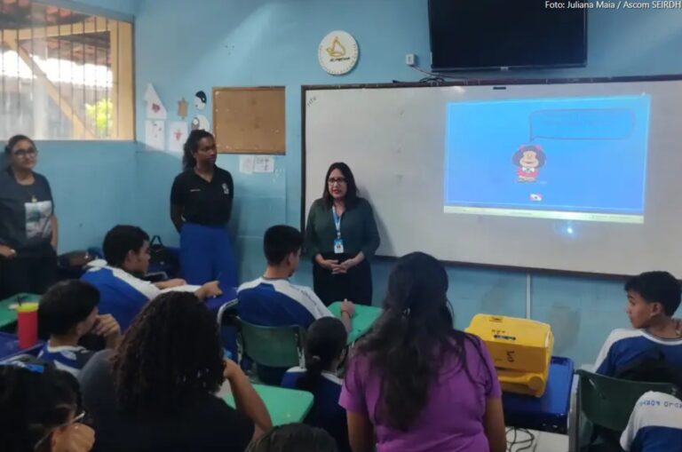 Governo do Pará fortalece educação em direitos humanos em colégio na Pratinha