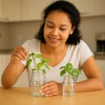 3 passos para multiplicar manjericão na água e ter tempero fresco o ano todo 3 passos para multiplicar manjericão na água e ter tempero fresco o ano todo