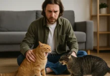 Tem gatos em casa e eles vivem brigando? O que fazer para acalmá-los Gatos brigando em casa - Veja o que fazer para acalmá-los (2)