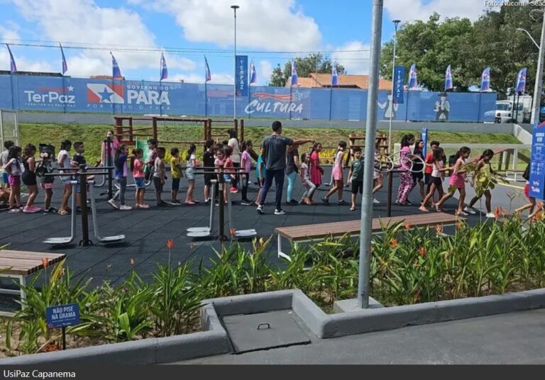 Colônias de Férias das Usinas da Paz reúnem atividades e oficinas educativas para crianças