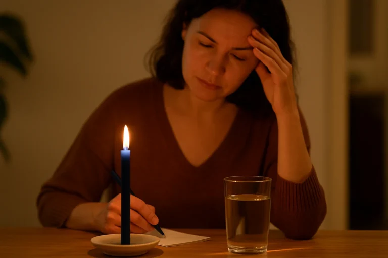 Simpatia com vela azul traz calma e clareza antes de decisões
