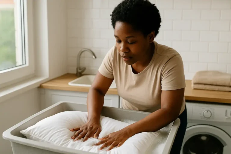 3 formas de lavar travesseiro em casa sem deformar