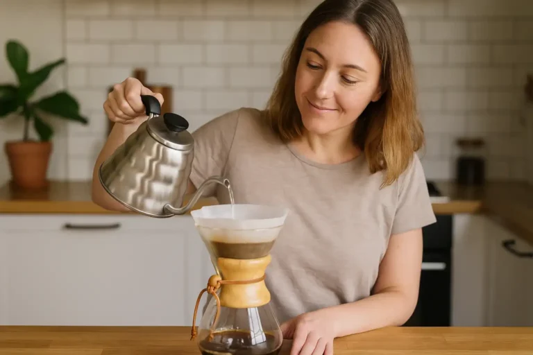 Café perfeito pré-infusão e truques que transformam o pó