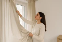 Como limpar cortinas de tecido sintético em casa Como limpar cortinas de tecido sintético em casa