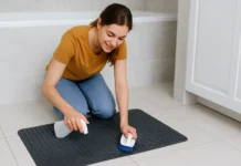 Como manter o tapete antiderrapante limpo e funcional Como manter o tapete antiderrapante limpo e funcional