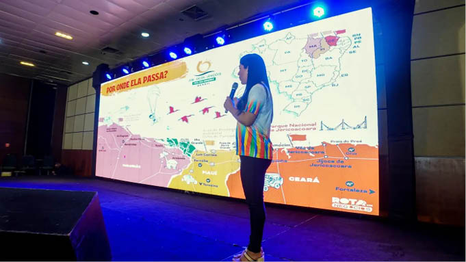 Isabella Barbosa apresentou a Rota das Emoções