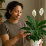 Lírio-da-paz no vaso: 3 cuidados para flores brancas e folhas sempre verdes Lírio-da-paz no vaso 3 cuidados para flores brancas e folhas sempre verdes