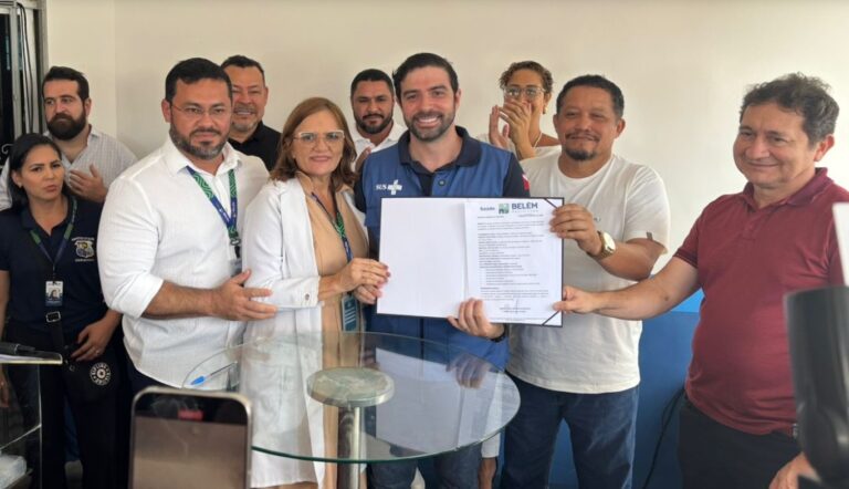 Prefeitura assina ordem de serviço para o Postão da Saúde do Telégrafo