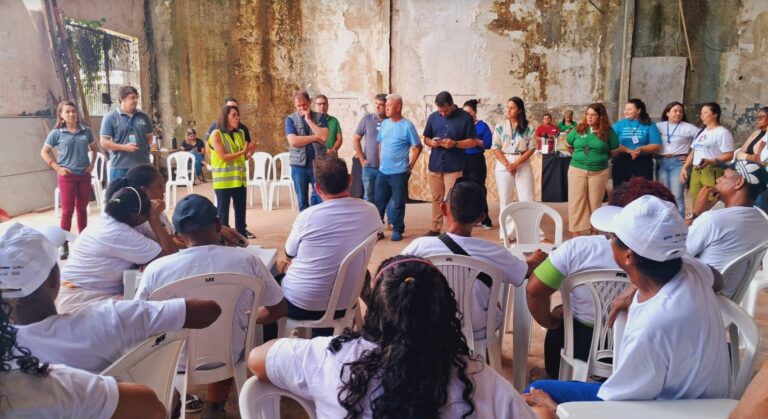 Café da manhã celebra parceria e avanços na coleta seletiva em Belém