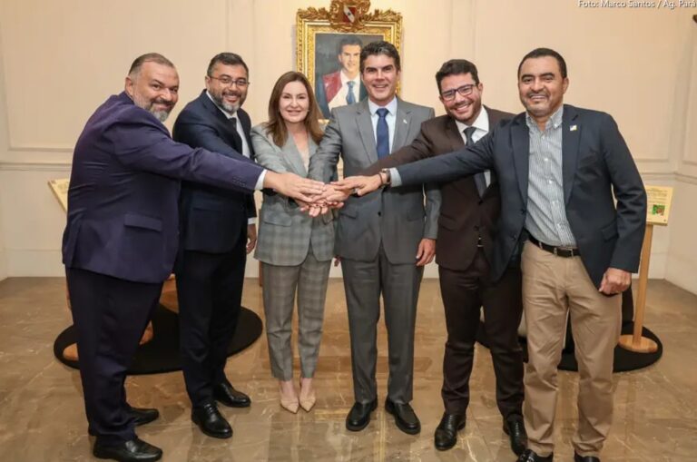 Governadores do Consórcio Amazônia Legal debatem parcerias estratégicas para a região