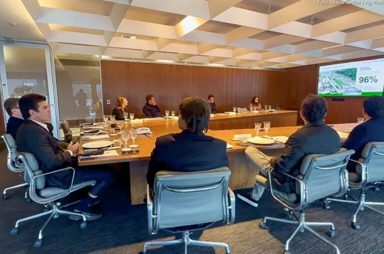 Governador Helder Barbalho apresenta avanços nos preparativos para a COP30 durante reunião estratégica em SP