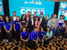 COP30 terá 1.500 voluntários preparados para acolher o mundo Reprodução
