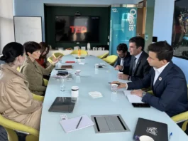 Helder Barbalho firma parcerias globais e celebra estreia da Casa TED na COP30 Foto: Thalmus Gama