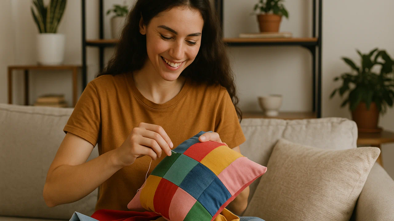 8 ideias de artesanato DIY que reaproveitam tecidos velhos e criam peças exclusivas para decoração