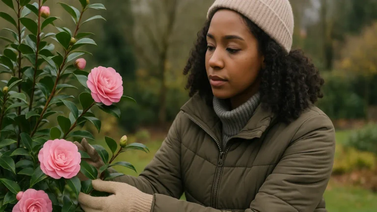 Camélias seguem florindo mesmo no frio com 6 cuidados específicos revelados por jardineiros experientes