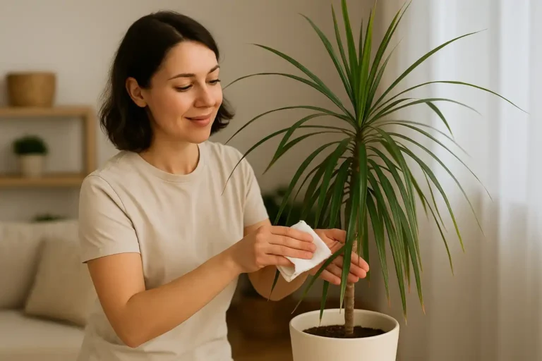 Dracena em casa 4 passos para evitar folhas secas