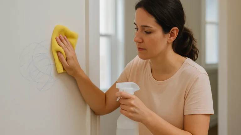 4 formas fáceis de tirar manchas de caneta da parede sem estragar a pintura