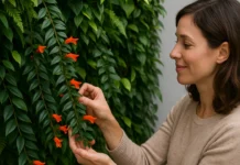 5 formas criativas de usar columéia-peixinho em paredes vivas 5 formas criativas de usar columéia-peixinho em paredes vivas