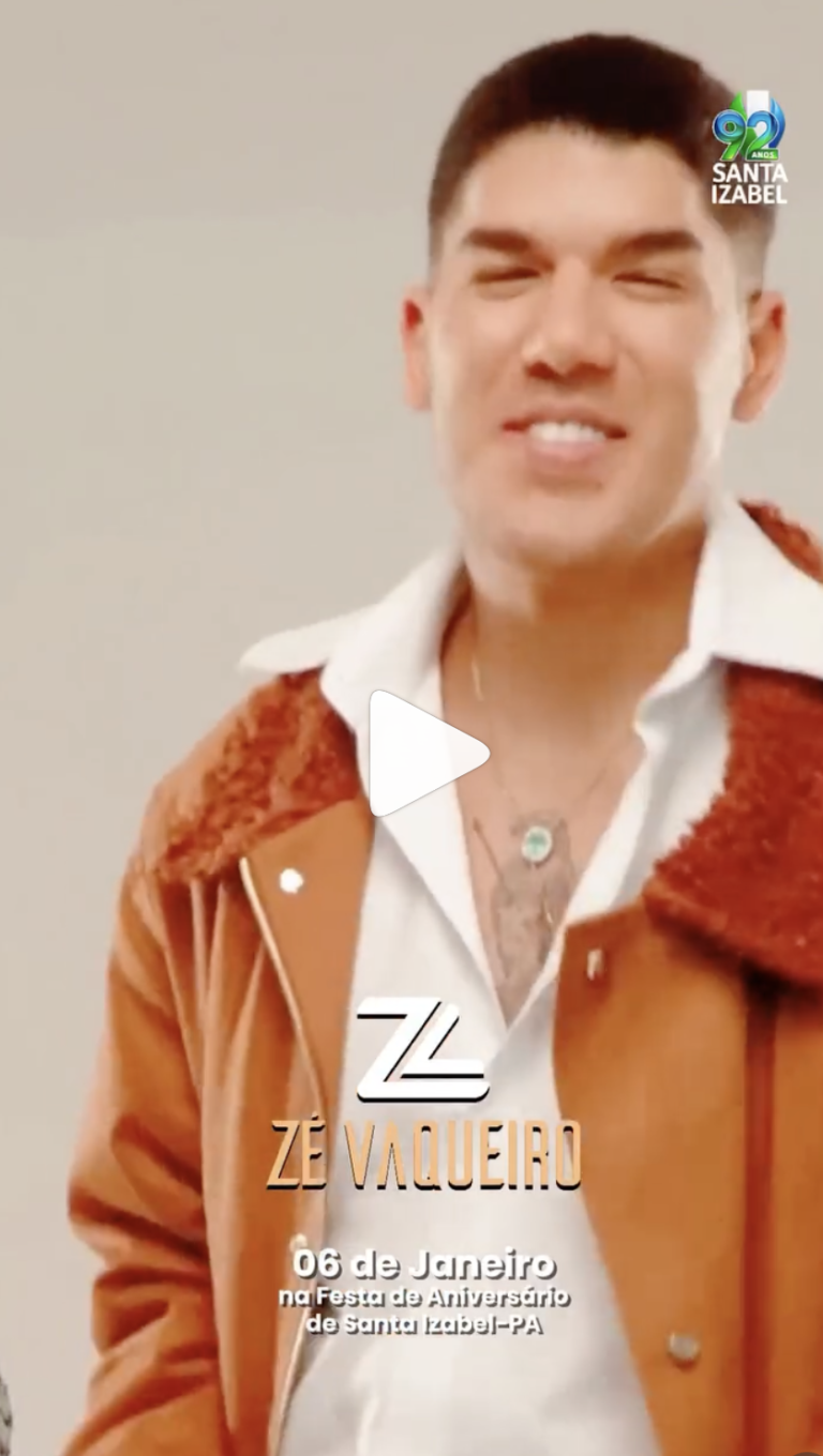 Zé Vaqueiro tem show anunciado em Santa Izabel do Pará no início do ano