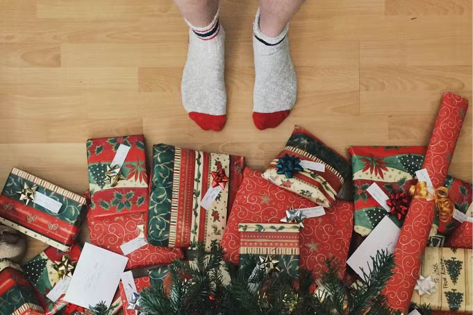 Os presentes debaixo da árvore podem ser um elemento fundamental das celebrações de Natal