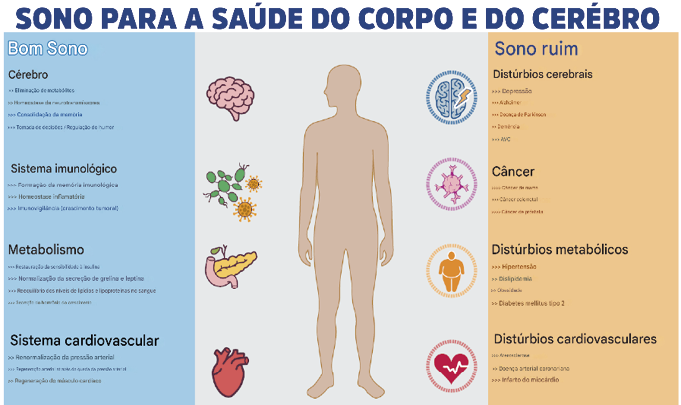 SONO para a Saúde do corpo e do cerébro