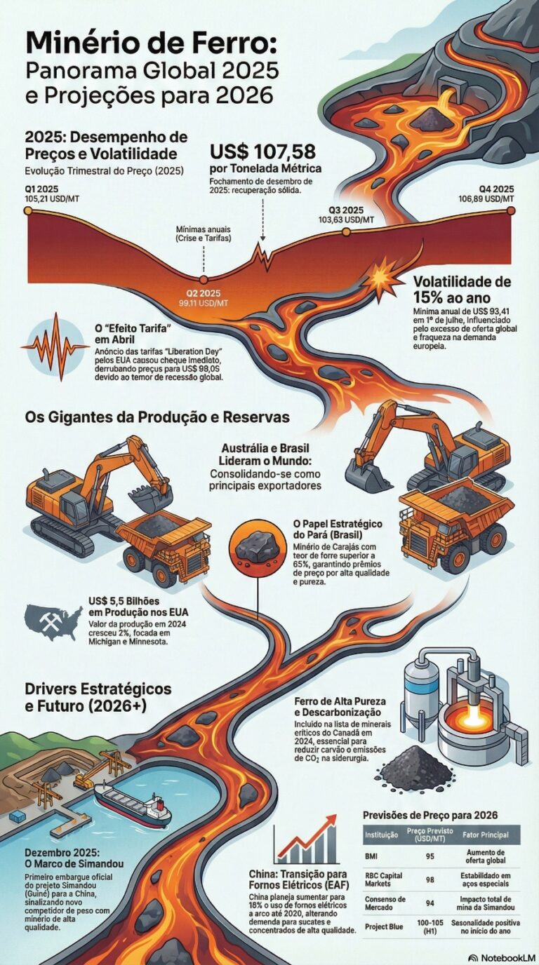O Cofre de Ferro: Como o Pará Está Transformando a Crise do Minério em um Futuro Sem Ele