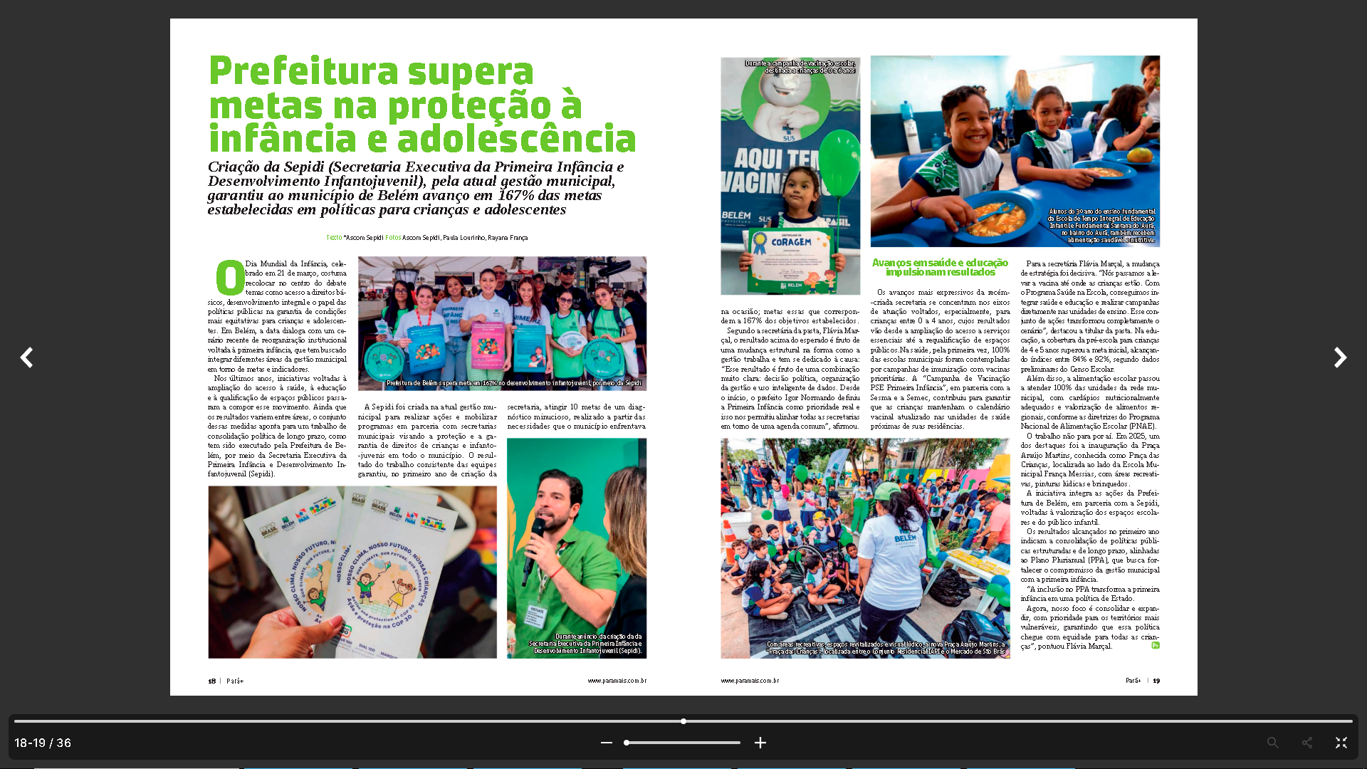 Prefeitura supera metas na proteção à infância e adolescência