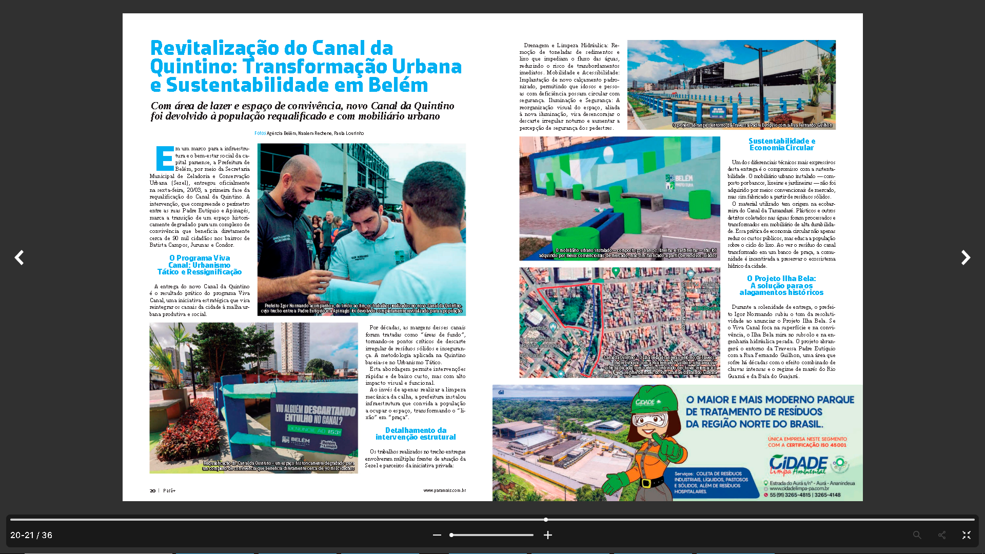 Revitalização do Canal da Quintino, Transformação Urbana e Sustentabilidade em Belém