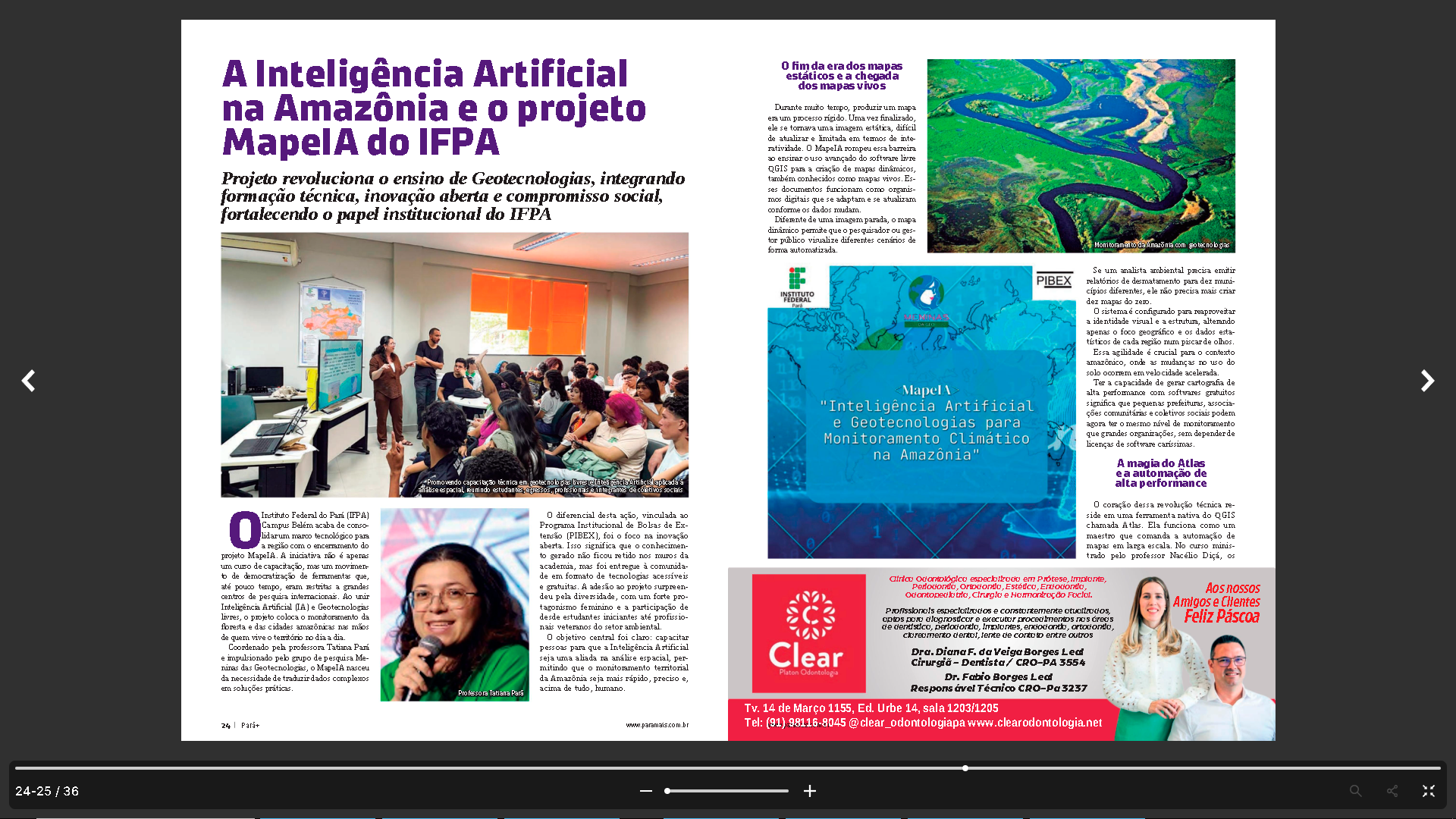 A Inteligência Artificial na Amazônia e o projeto MapeIA do IFPA
