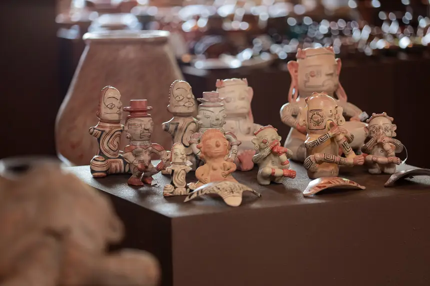 Artesanato com herança ancestral