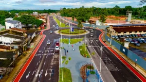Nova Rua da Marinha modernizada, já contribui para desafogar o fluxo de veículos na capital paraense