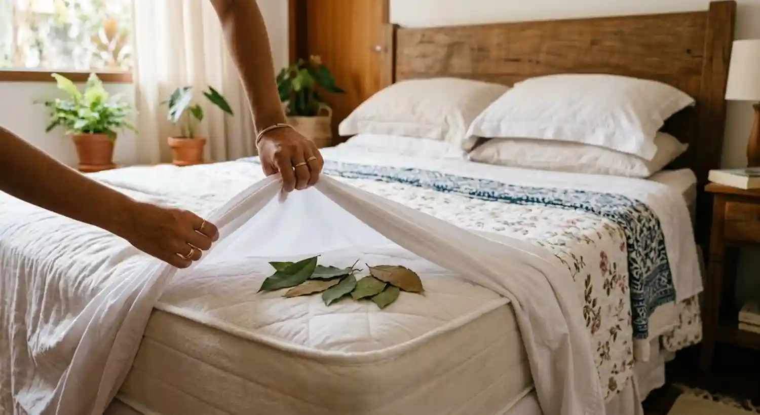 Folha de louro embaixo do colchão atrai proteção e sono tranquilo