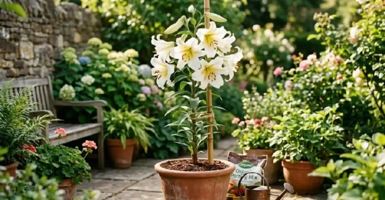 Como cultivar lírio gigante em vaso para chegar aos 2 metros