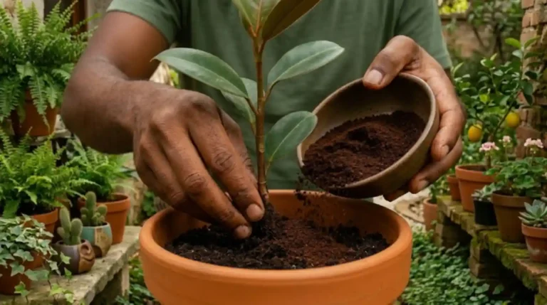 O perigo de jogar borra de café nas plantas sem saber disso