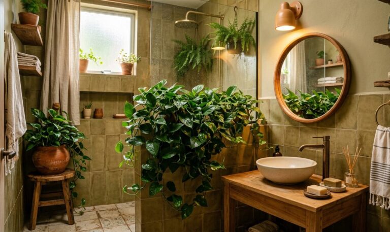 Planta no banheiro sem janela: 3 espécies que sobrevivem no escuro