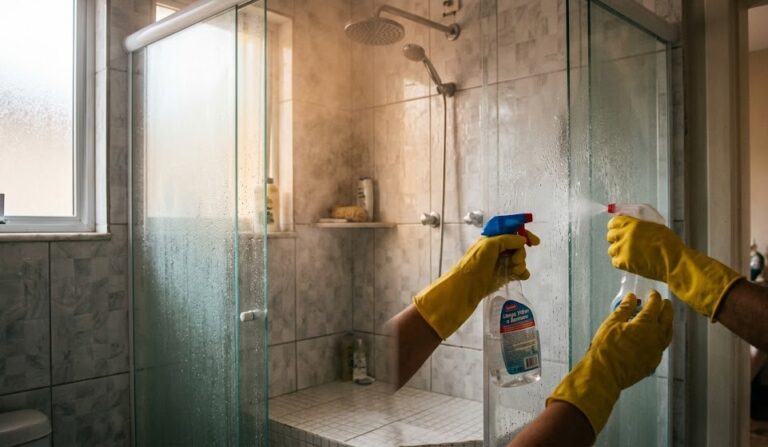 Mofo no box do banheiro: a solução definitiva com água sanitária
