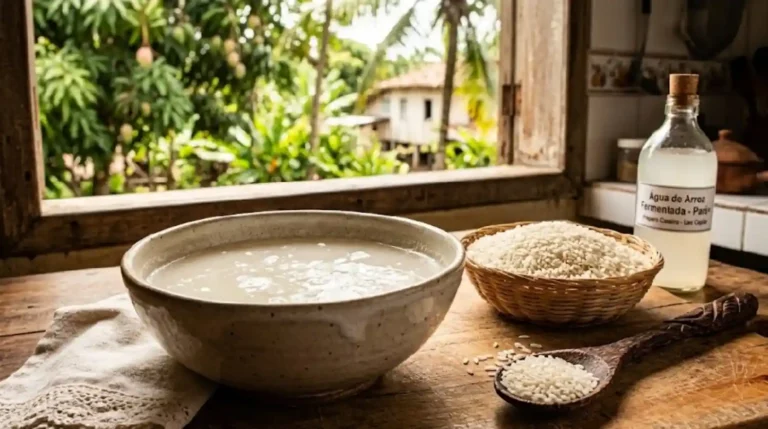 Água de arroz no cabelo é o enxágue asiático que dá brilho real