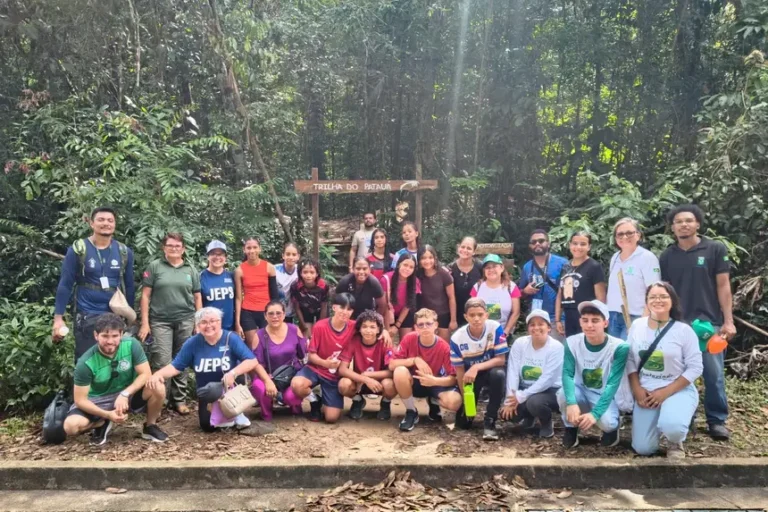 Jogos Estudantis no Utinga reúnem jovens pela Amazônia