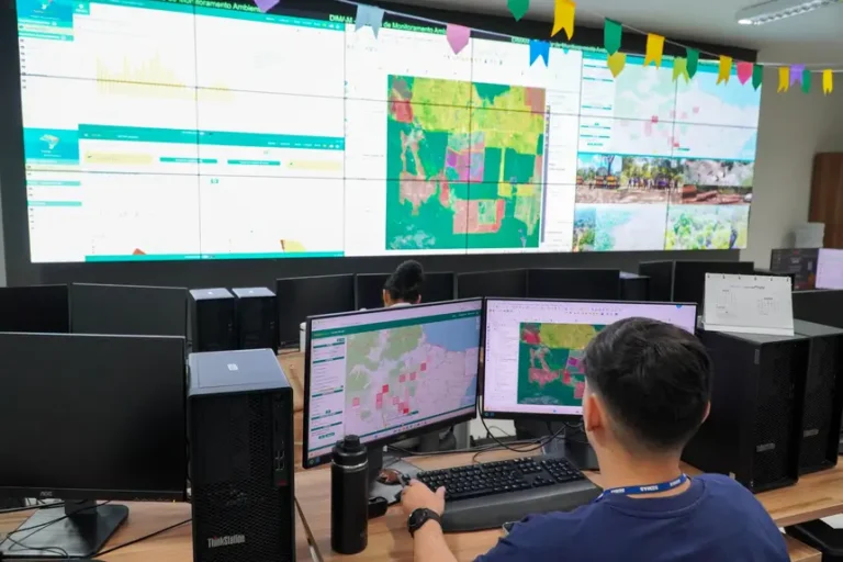 Pará ganha supercentro tecnológico contra desmatamento e queimadas