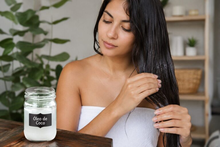 Óleo de coco no cabelo: como usar certo e não pesar os fios