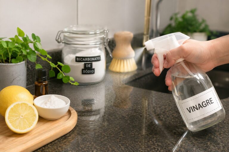 Vinagre branco na limpeza: 8 usos que substituem produtos caros.