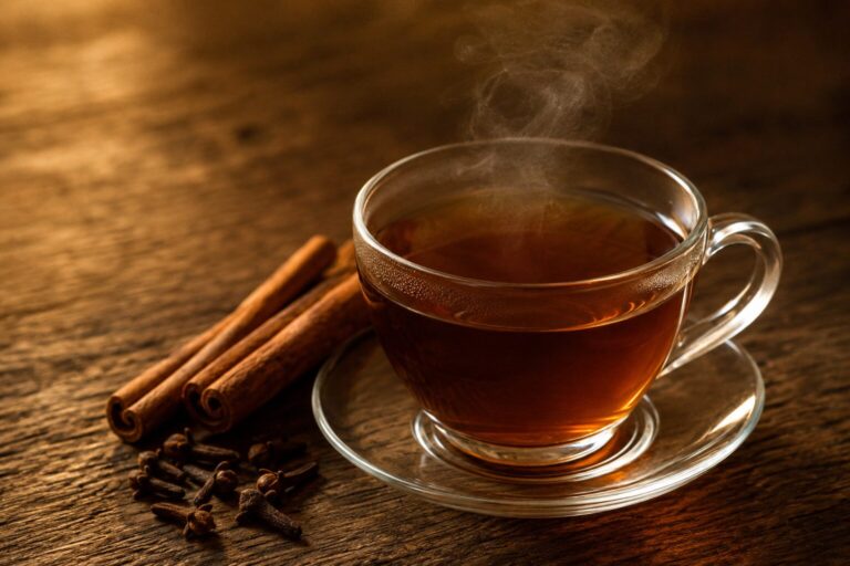 Chá de cravo com canela à noite: benefícios e como preparar