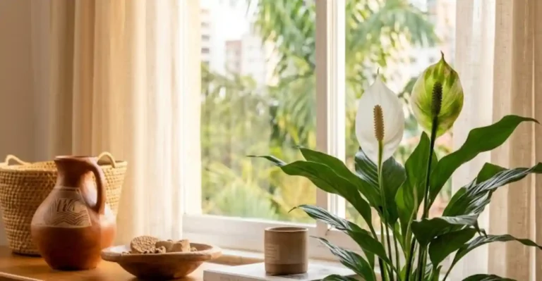 Lírio da paz com flor verde entenda o motivo real e o que fazer