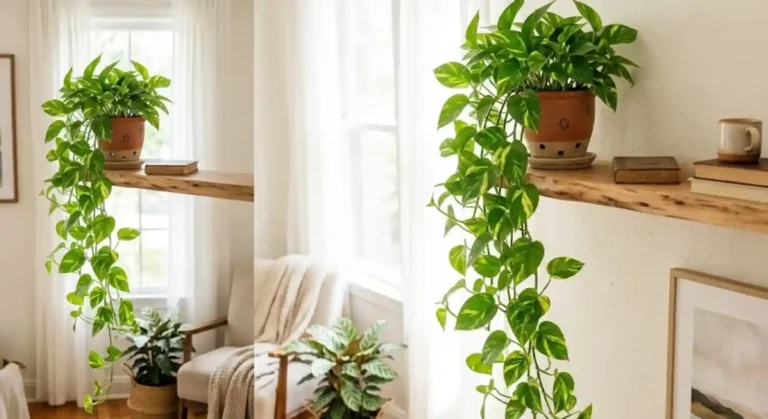 A planta Jiboia espécie resistente que cresce o ano todo, limpa o ar e combina com apartamento pequeno no Pará.