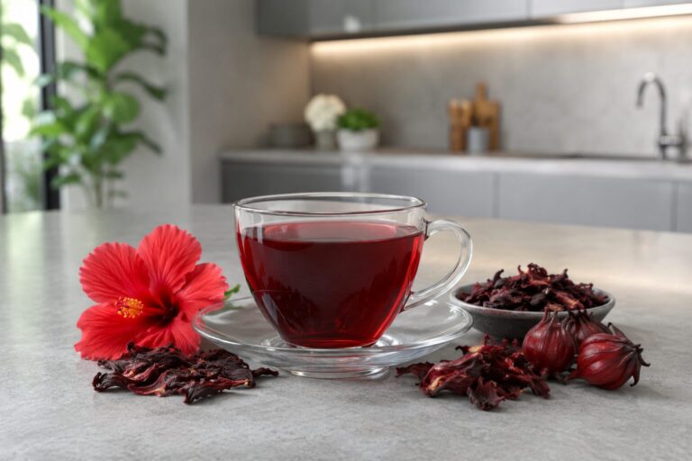 Chá de hibisco: emagrece mesmo ou é só marketing?