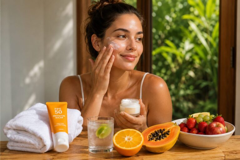 Cuidados com a pele no verão: dicas simples e caseiras para manter a saúde da pele