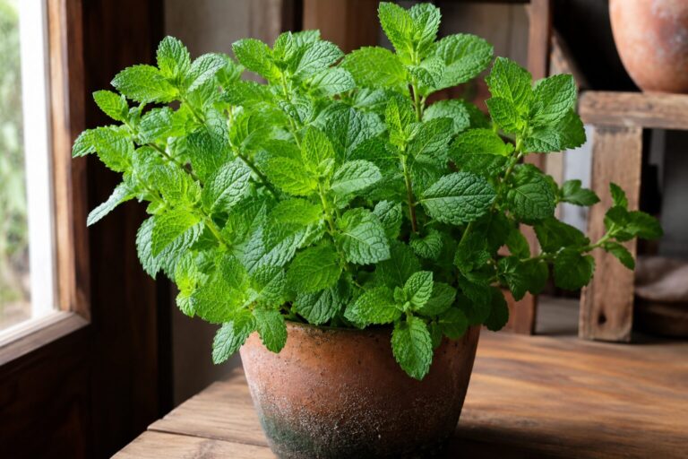 Hortelã em vaso: como manter folhas verdes e cheirosas no calor
